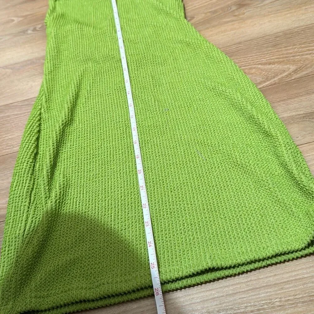 NWT‎ Urban Outfitters Tyra strappy-back green mini dress size xs - Picture 5 of 7